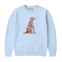 Sweatshirt Chien De Fleurs