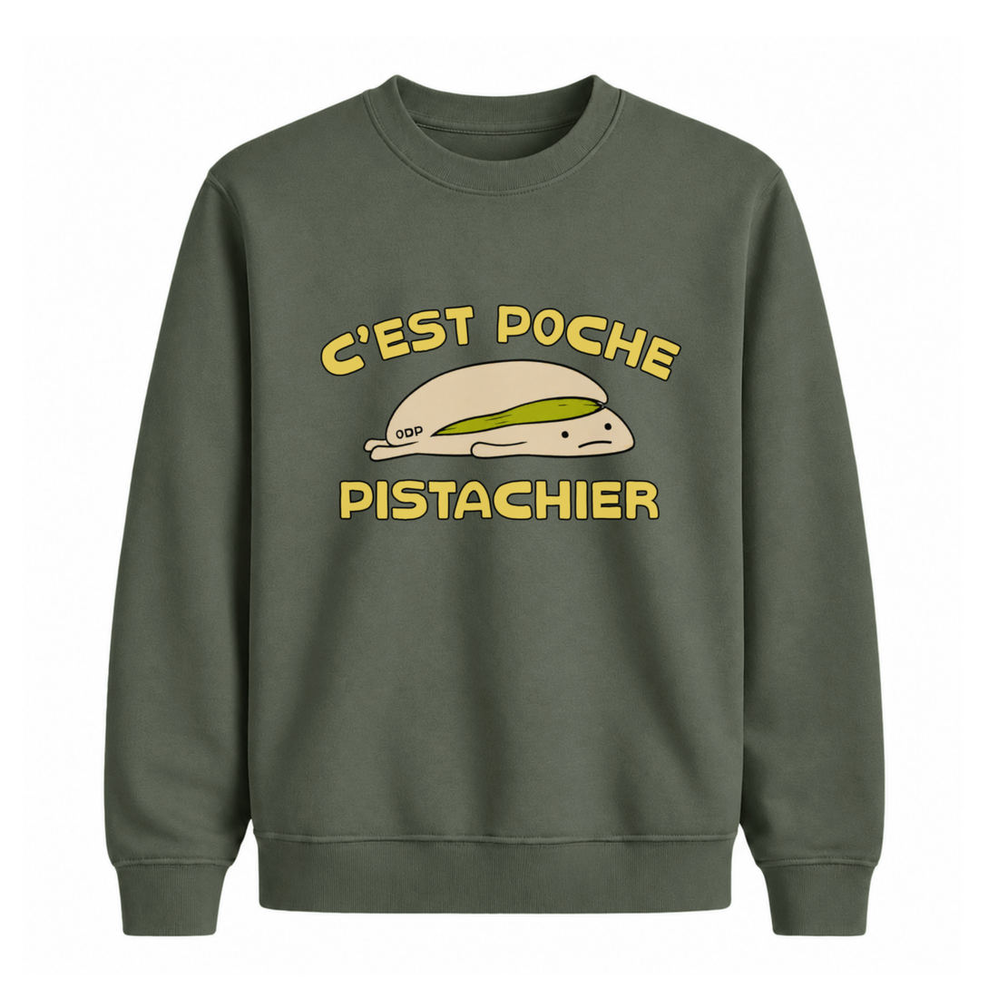 Sweatshirt Pistachier