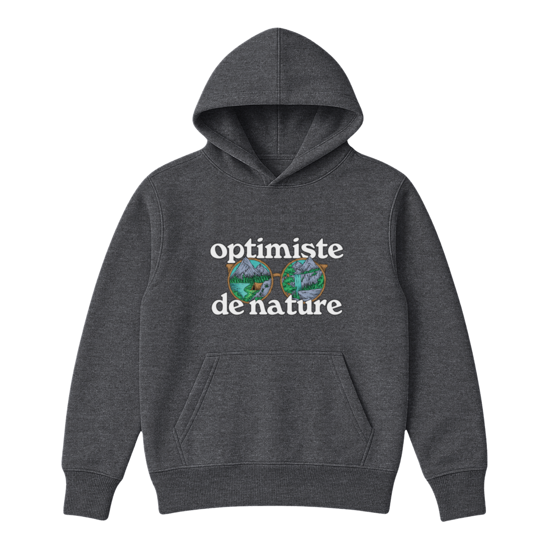 Hoodie Optimiste De Nature