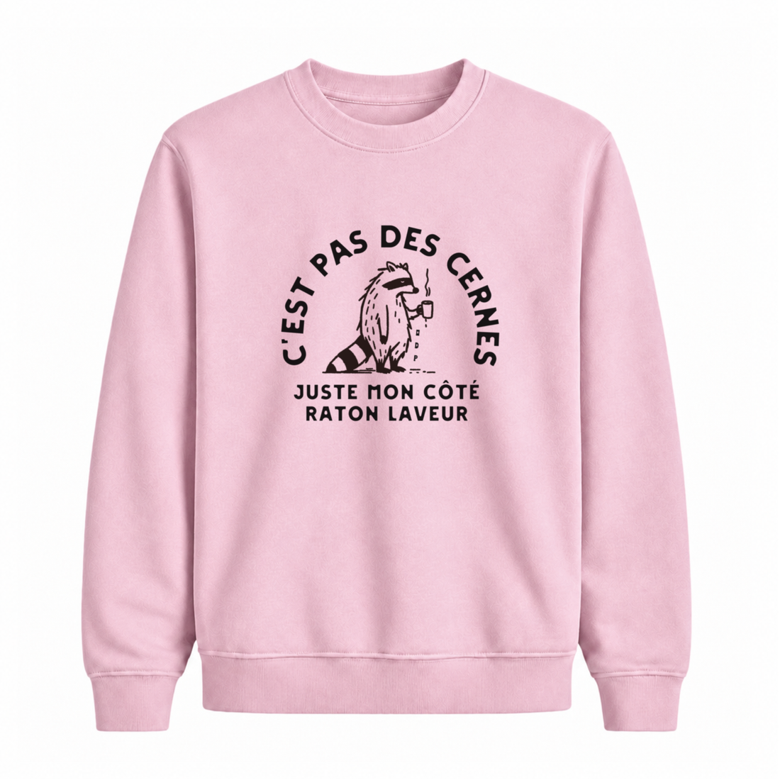 Sweatshirt Cernes Raton Laveur