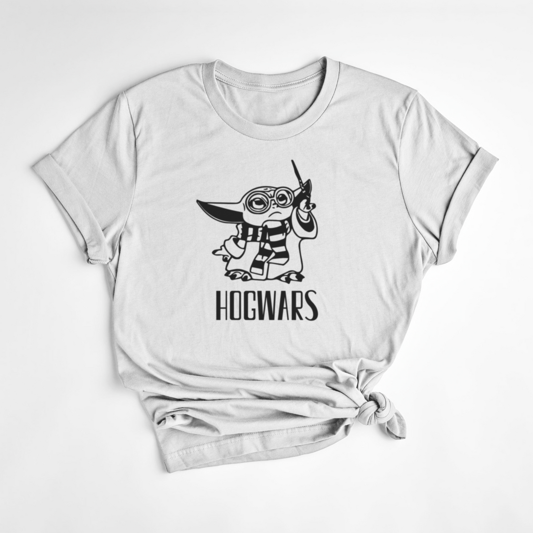 T-SHIRT HOGWARS - BLANC