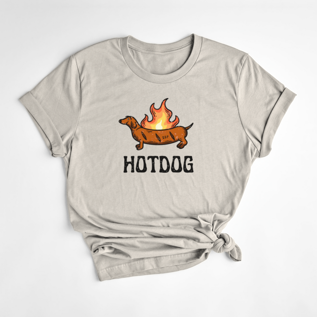 T-SHIRT HOTDOG - AMANDE