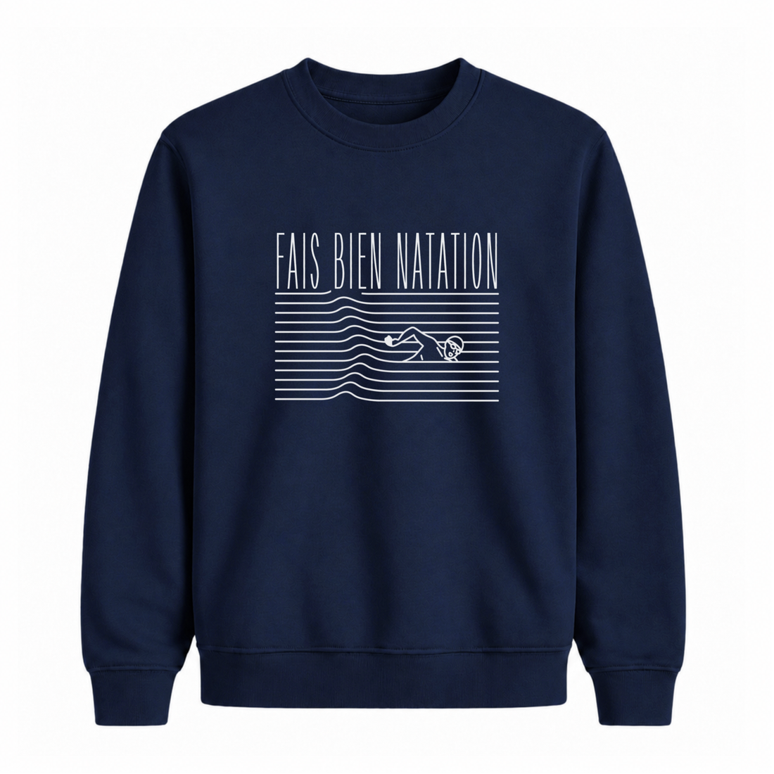 Sweatshirt Fais Bien Natation