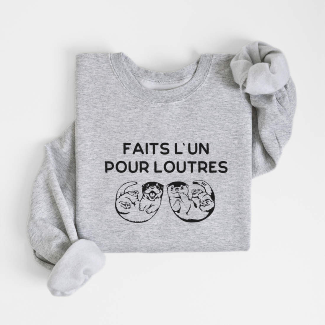 SWEATSHIRT LOUTRES - GRUAU