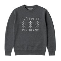 Sweatshirt Pin Blanc