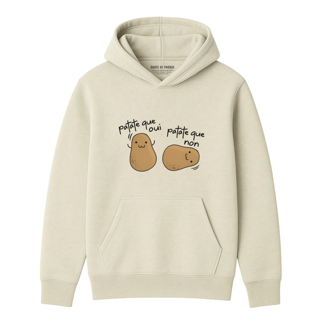 Hoodie Patate Que Oui
