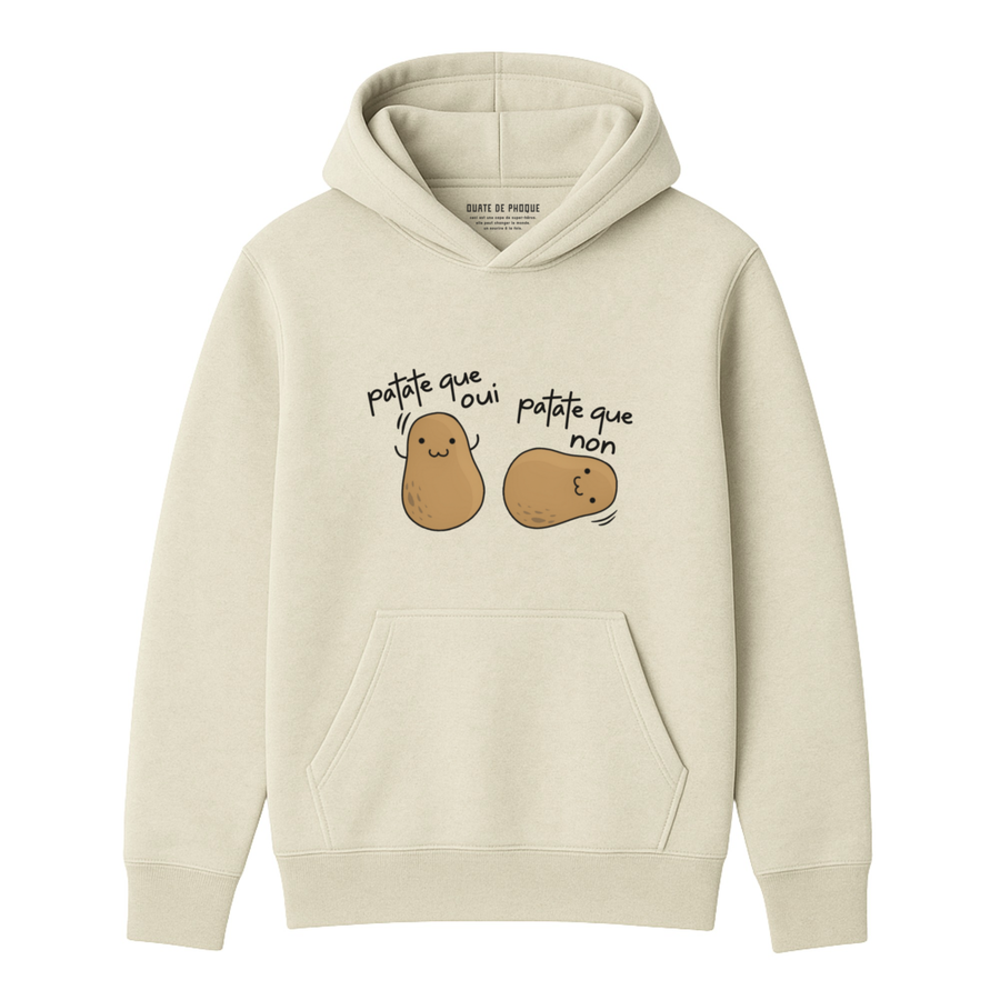Hoodie Patate Que Oui