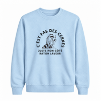 Sweatshirt Cernes Raton Laveur
