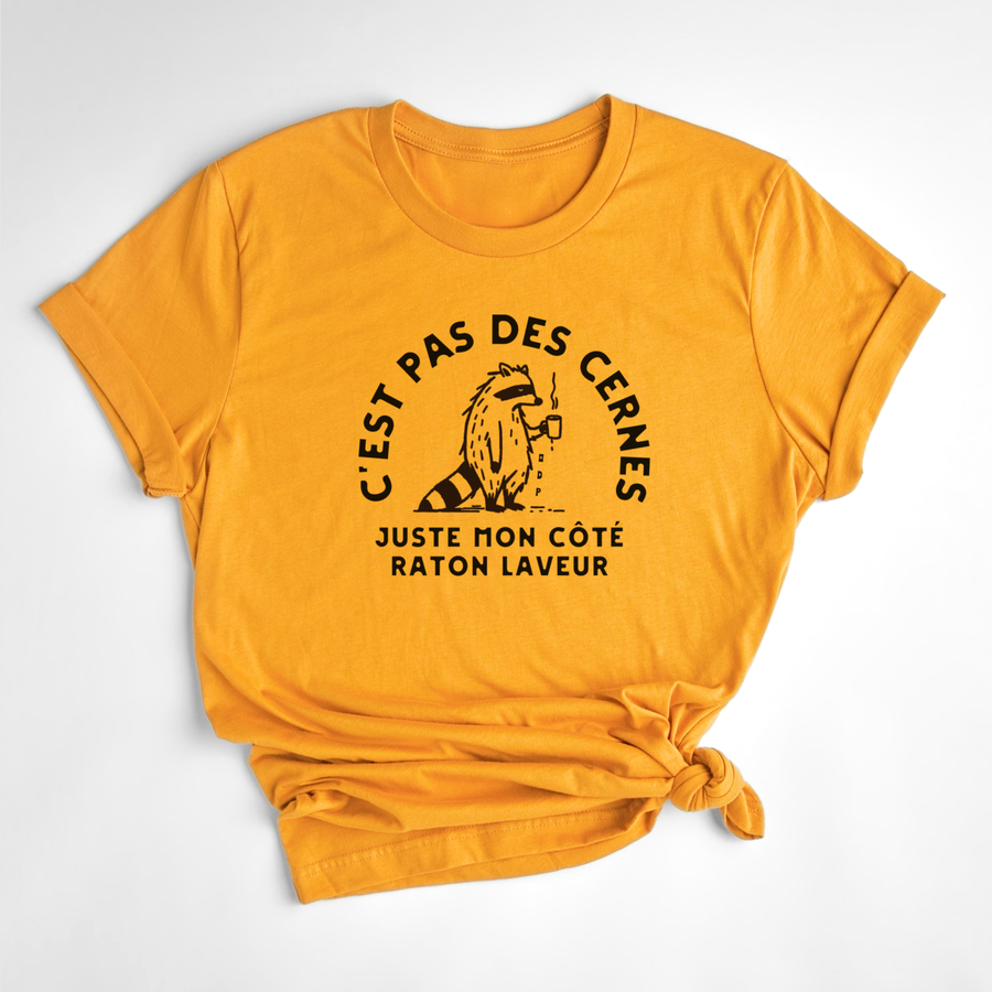 T-SHIRT CERNES RATON LAVEUR