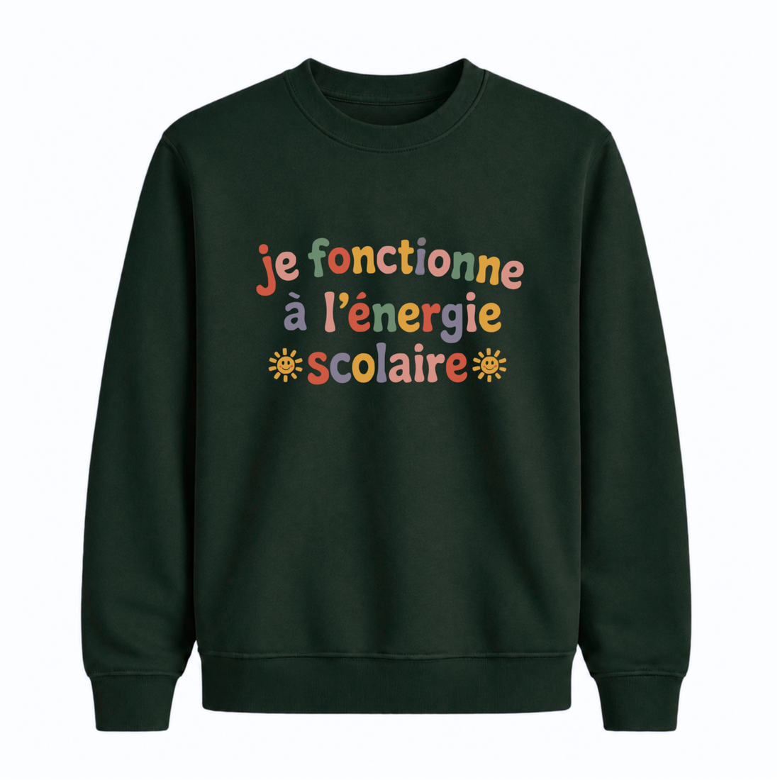 Sweatshirt Énergie Scolaire