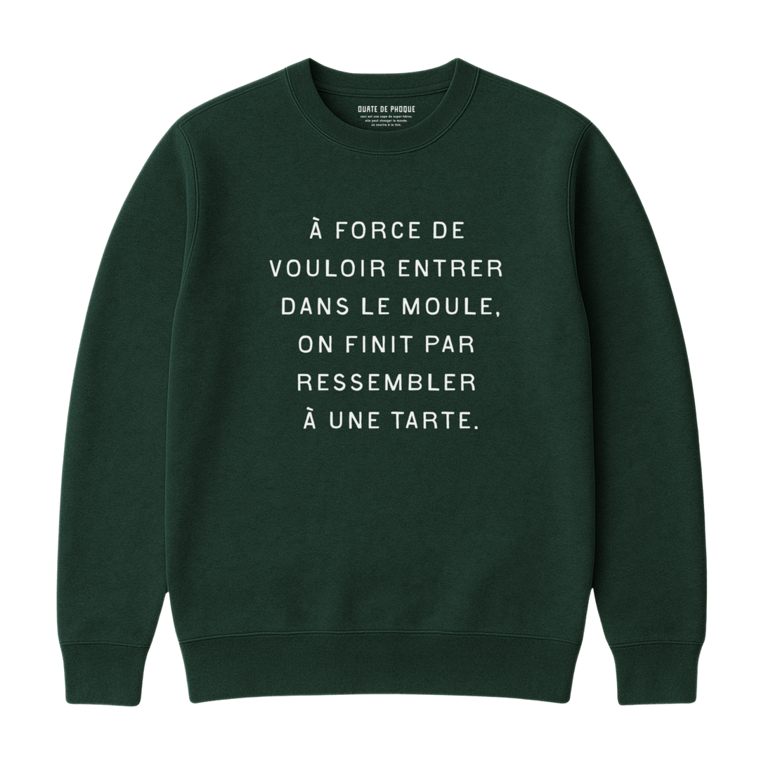 Sweatshirt Moule