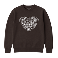 Sweatshirt Coeur Tout Vert