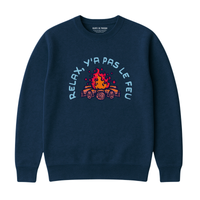 Sweatshirt Relax Feu