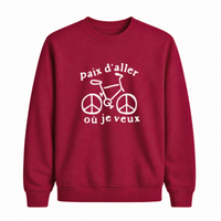 Sweatshirt Paix D'aller