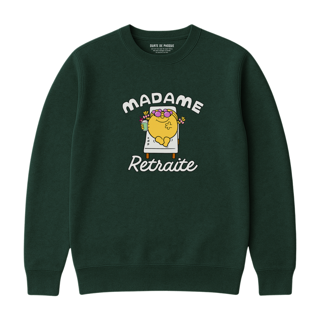 Sweatshirt Madame Retraite