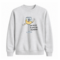 Sweatshirt Blanc De Mémoire
