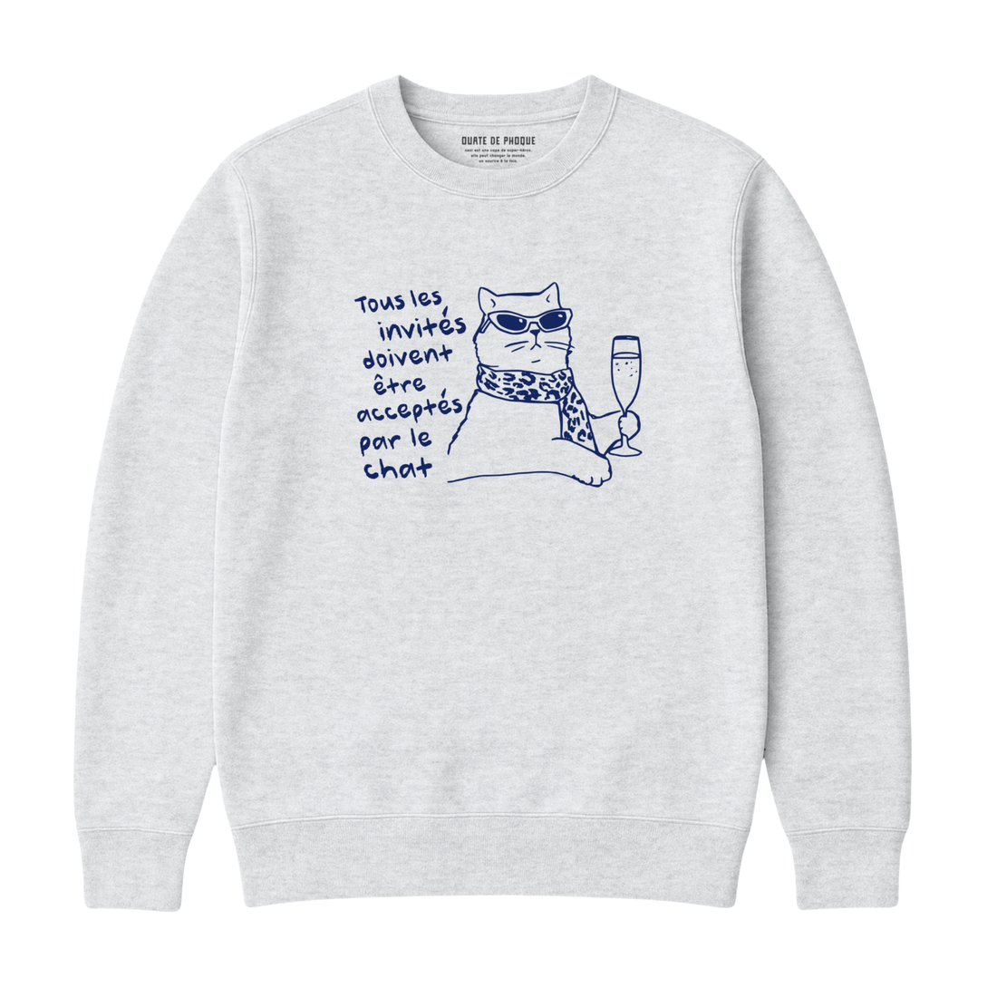 Sweatshirt Invités Chat