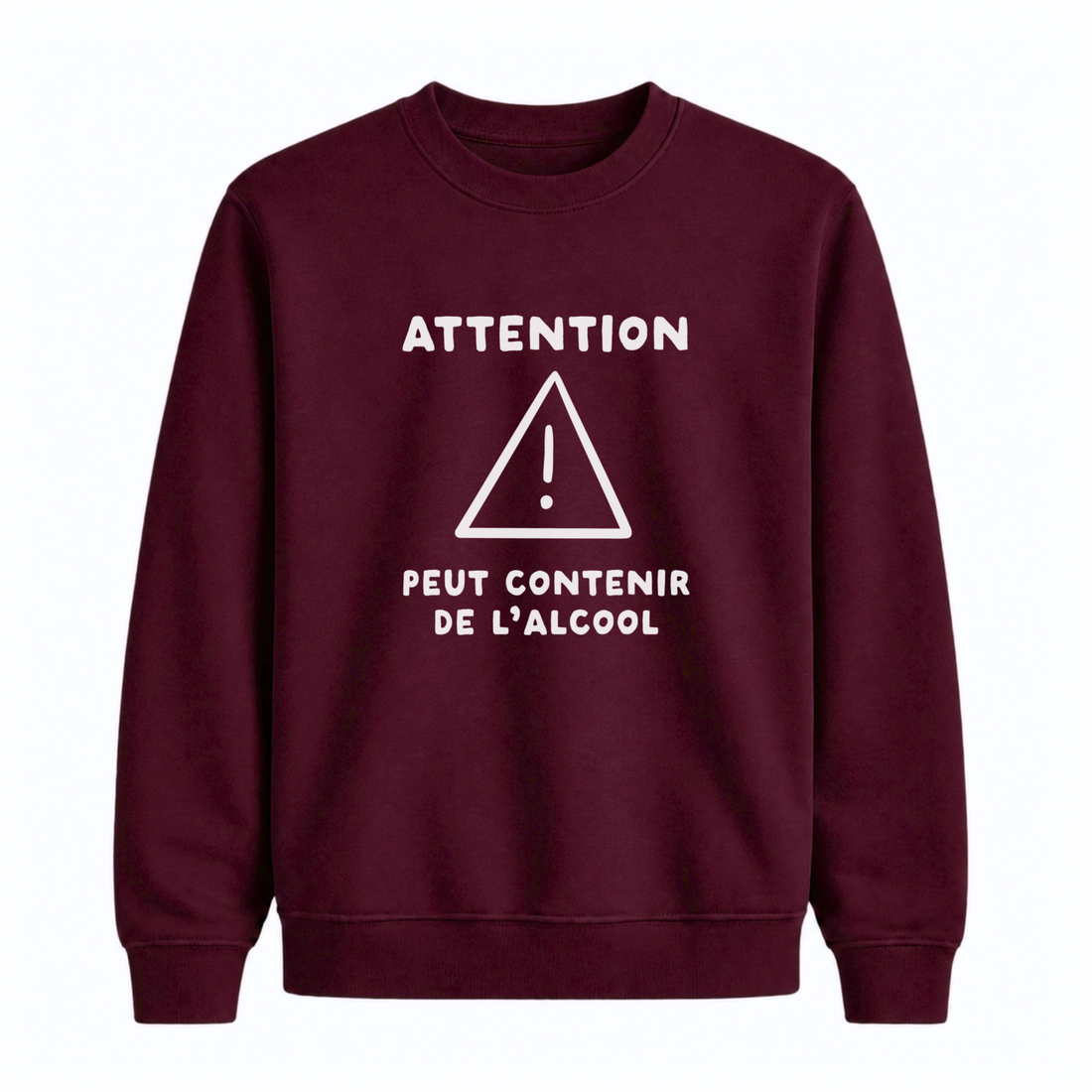 Sweatshirt Peut Contenir Alcool