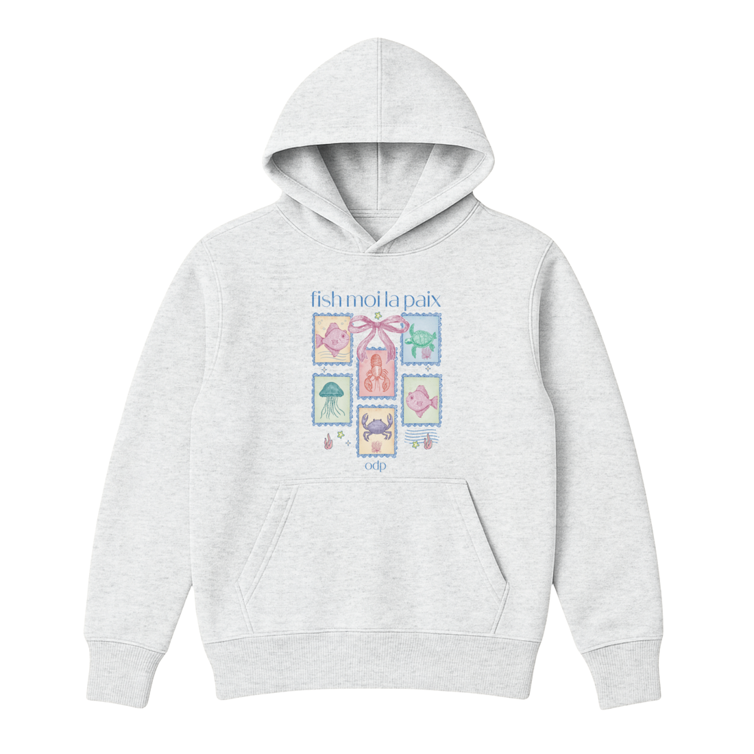 Hoodie Fish Moi La Paix
