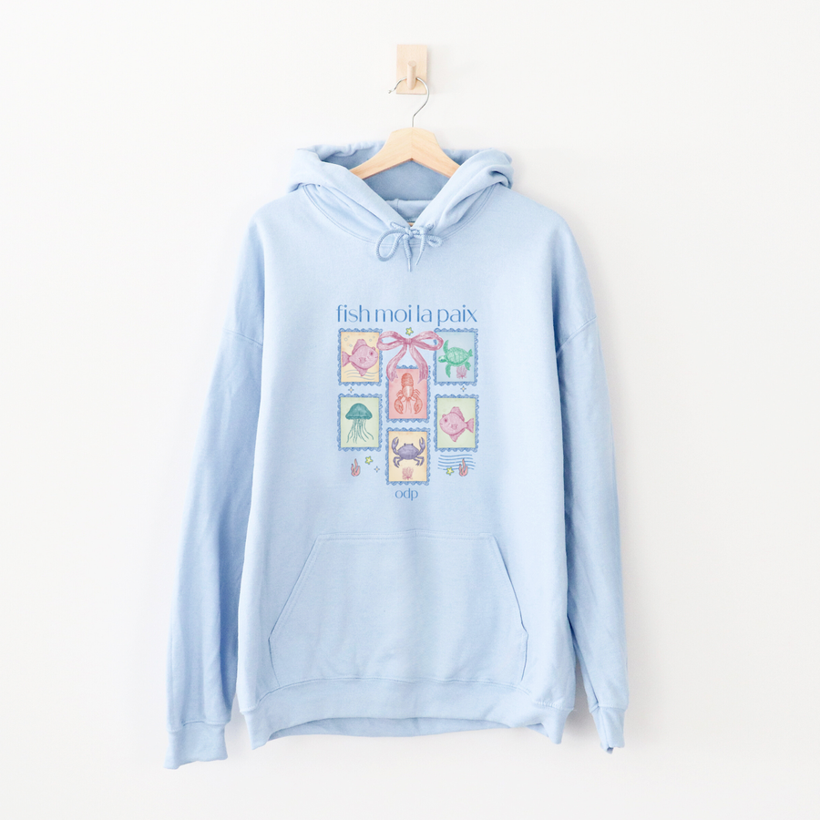 HOODIE FISH MOI LA PAIX