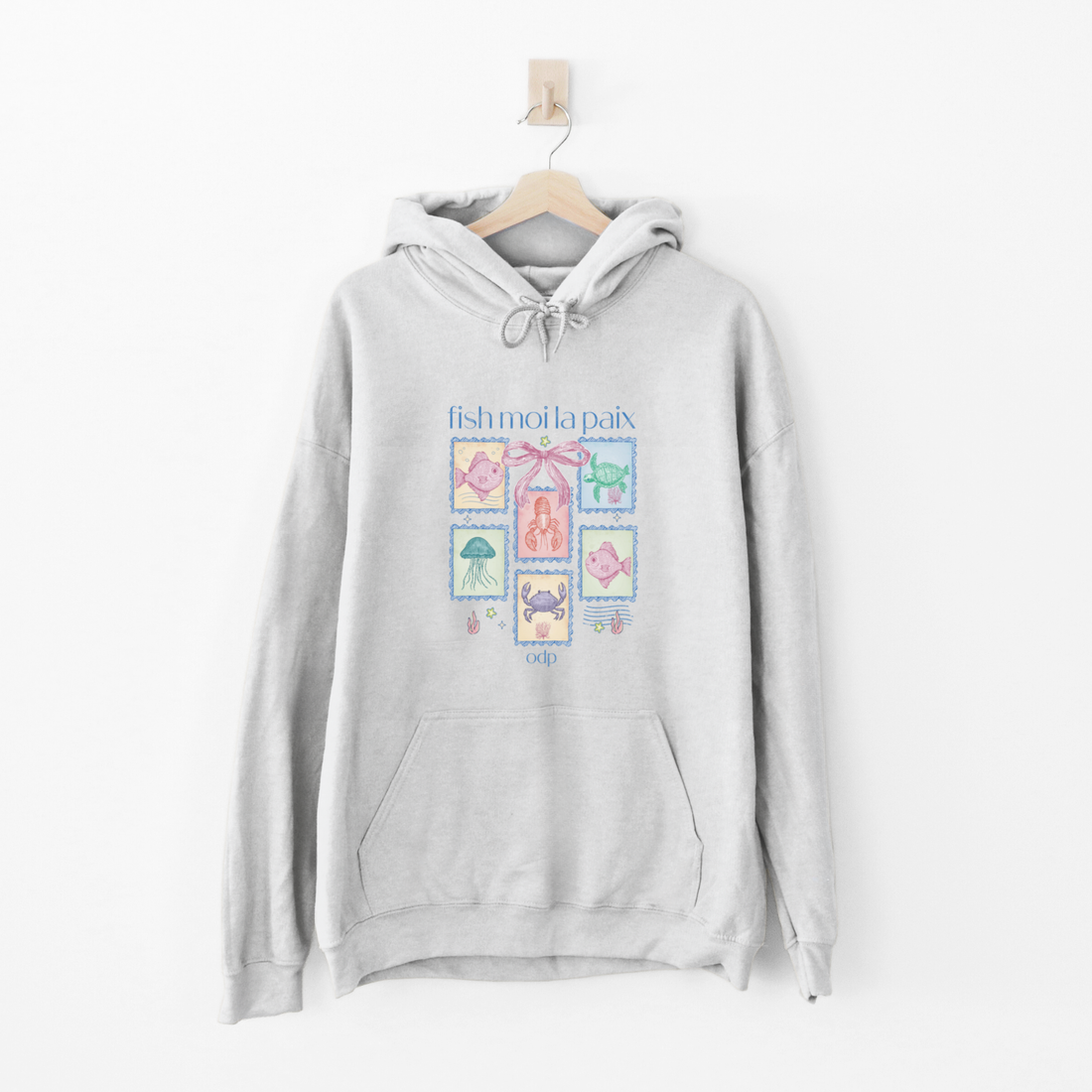 HOODIE FISH MOI LA PAIX