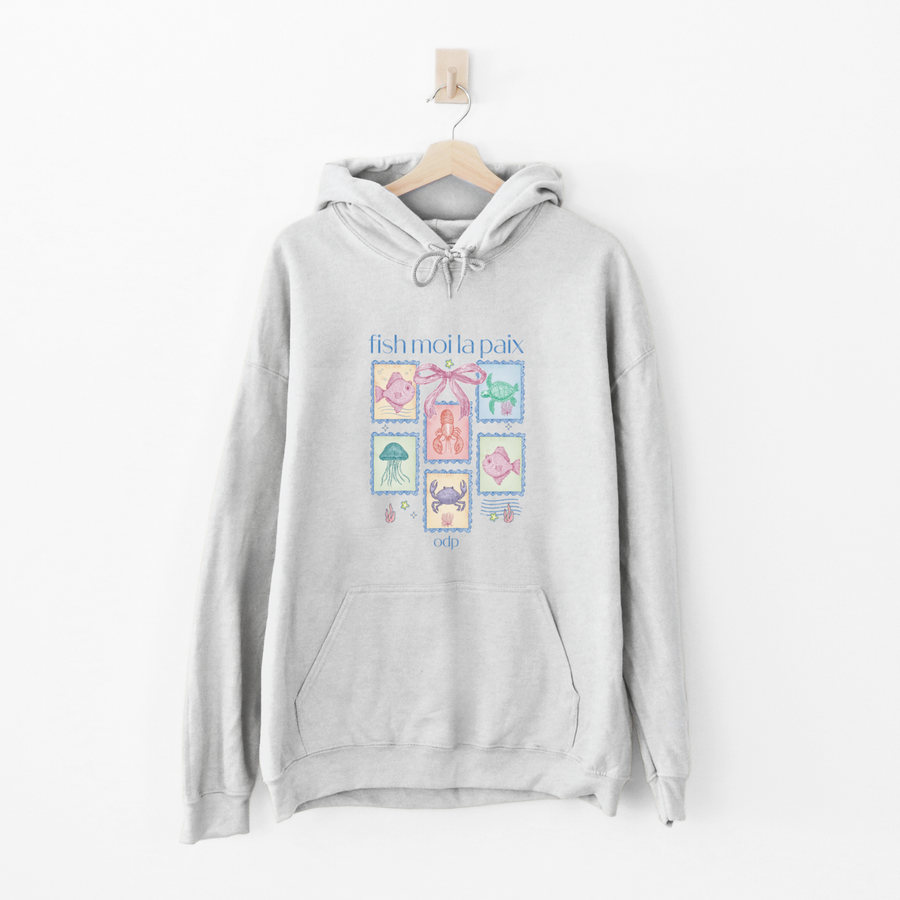 HOODIE FISH MOI LA PAIX