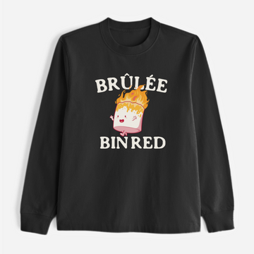 LONGSLEEVE BRÛLÉE BIN RED
