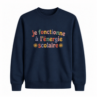 Sweatshirt Énergie Scolaire