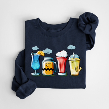 SWEATSHIRT COCKTAILS SNOOPY