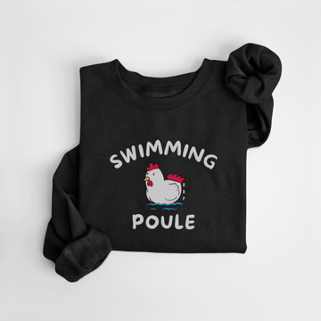 SWEATSHIRT SWIMMING POULE - ENFANT