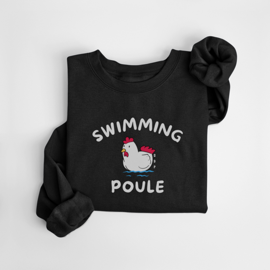 SWEATSHIRT SWIMMING POULE - ENFANT