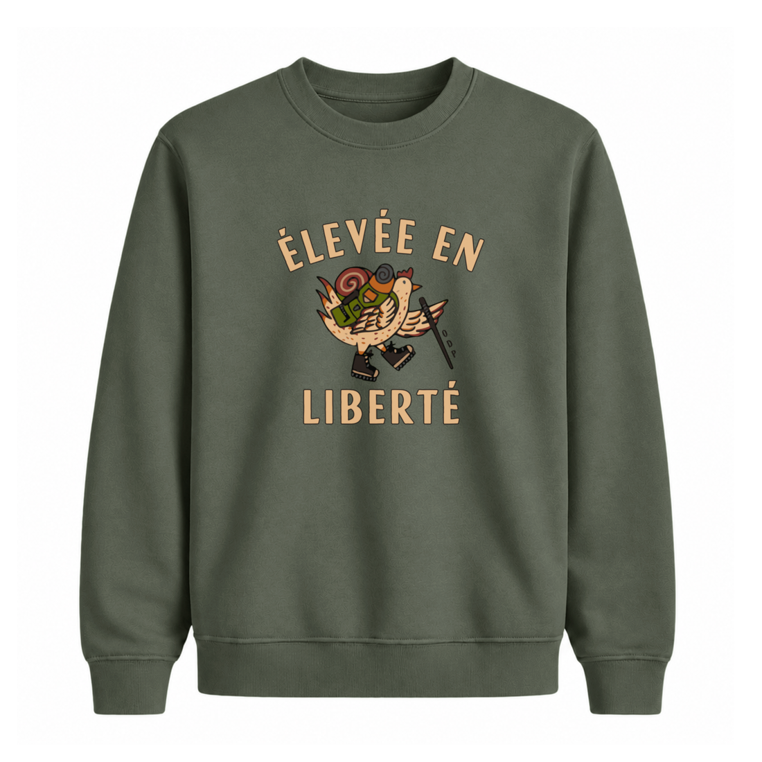 Sweatshirt Élevée En Liberté