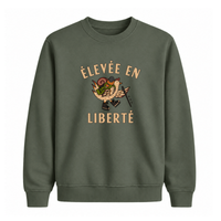 Sweatshirt Élevée En Liberté