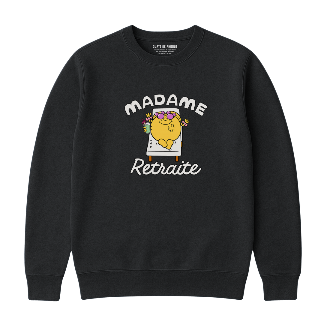 Sweatshirt Madame Retraite