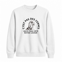 Sweatshirt Cernes Raton Laveur