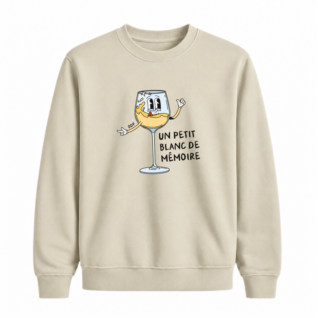 Sweatshirt Blanc De Mémoire