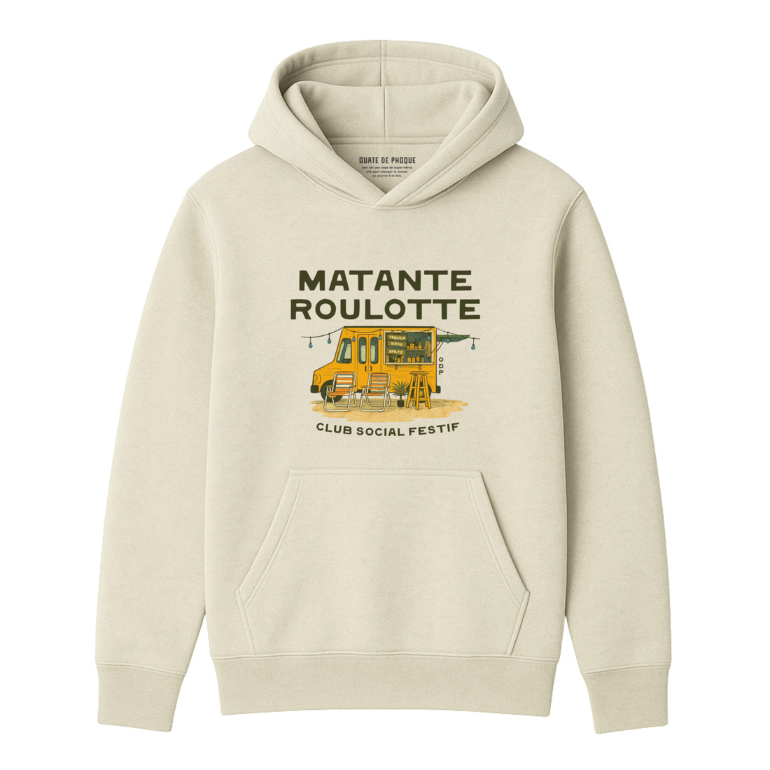 Hoodie Matante Roulotte