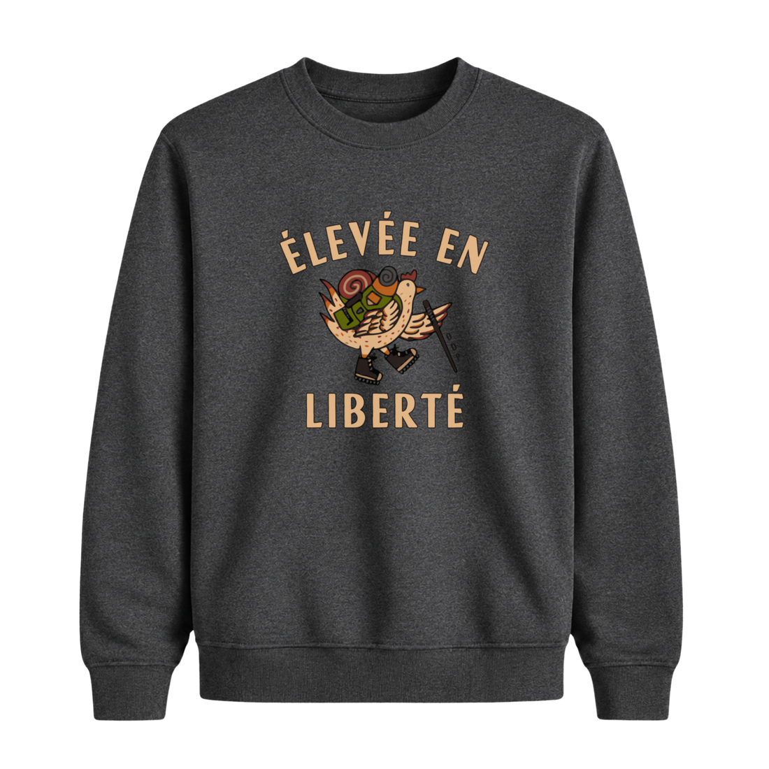 Sweatshirt Élevée En Liberté