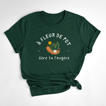 T-SHIRT FLEUR DE POT