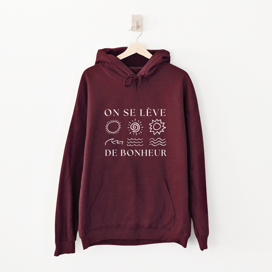 HOODIE LÈVE DE BONHEUR