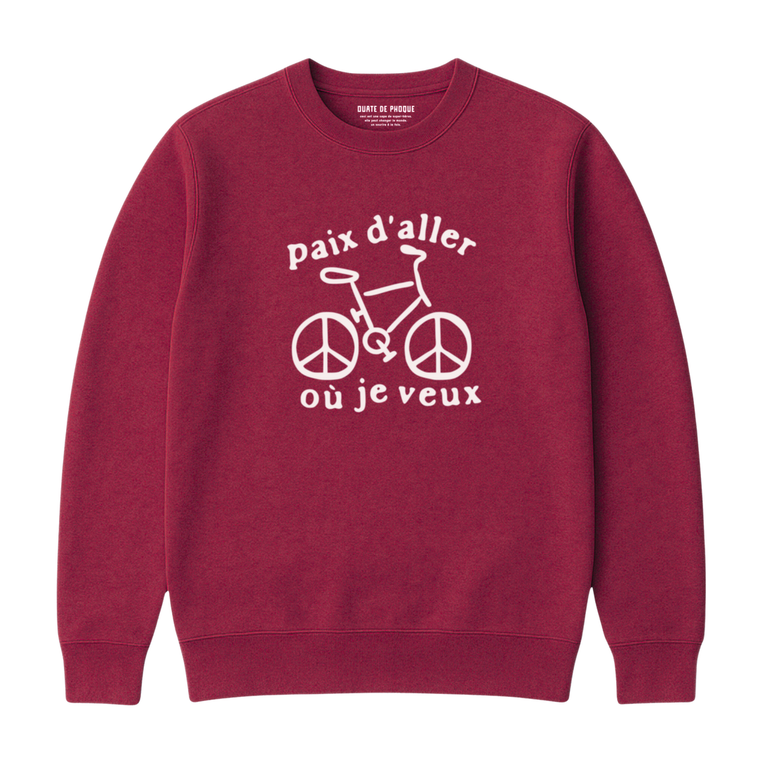 Sweatshirt Paix D&