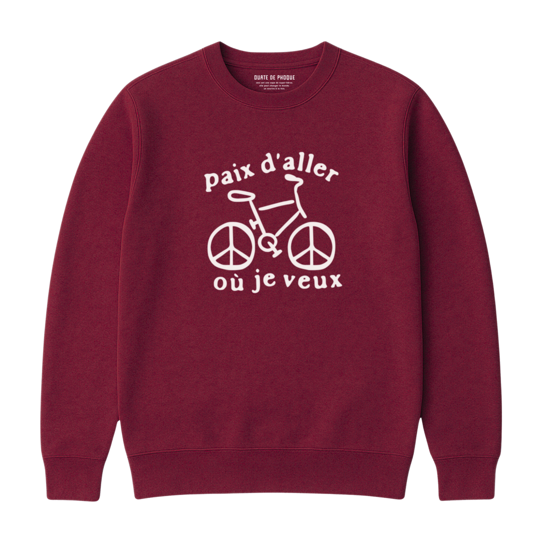 Sweatshirt Paix D&