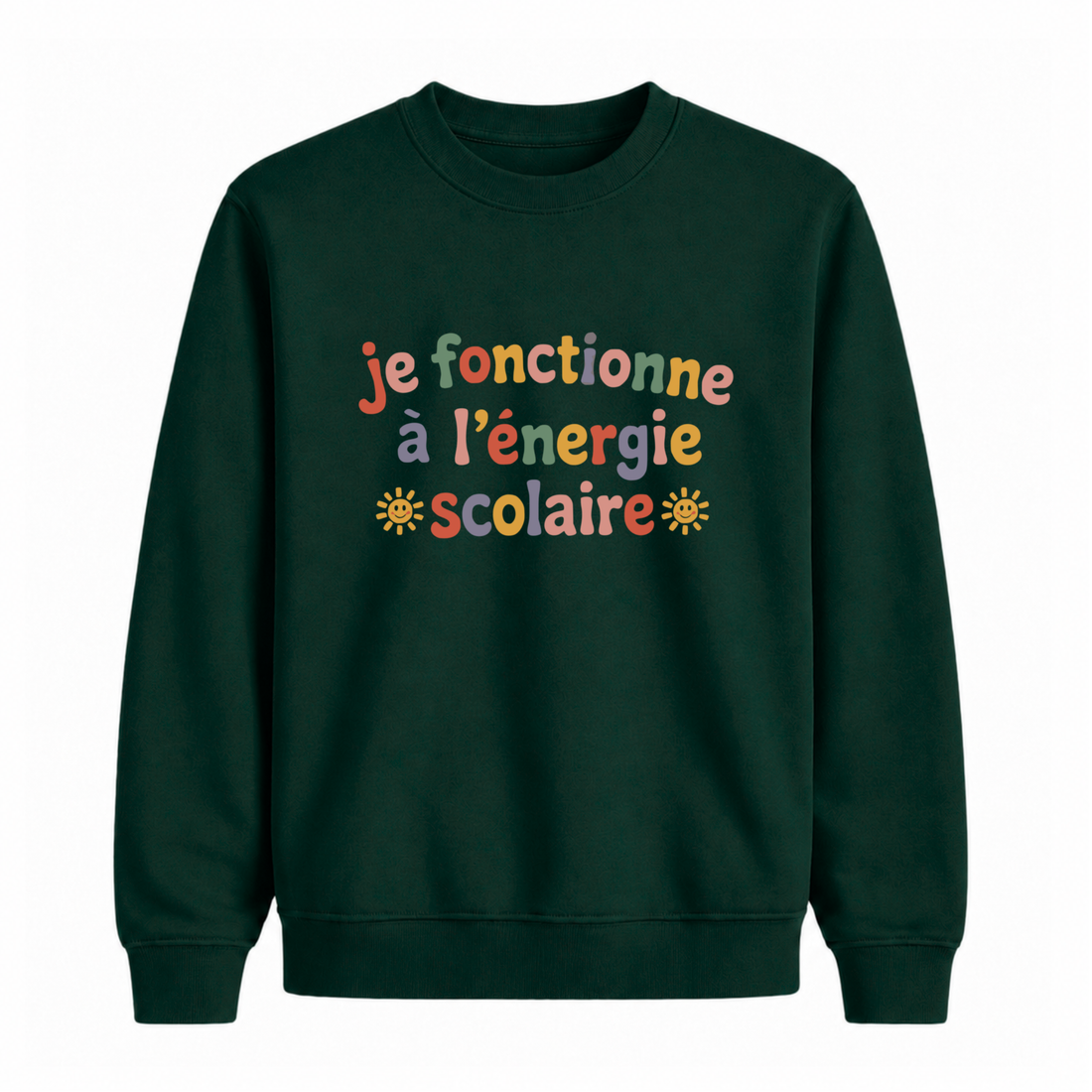 Sweatshirt Énergie Scolaire