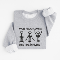 Sweatshirt Programme D'entraînement