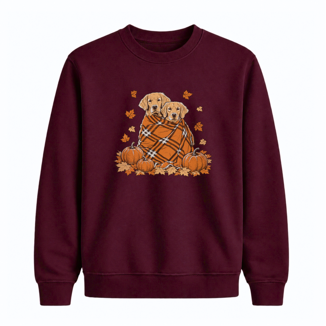 Sweatshirt Chiens Automne