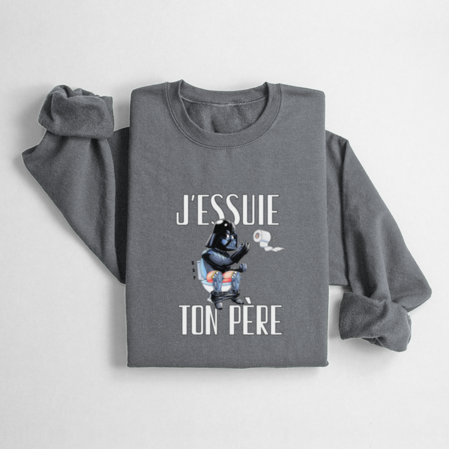 SWEATSHIRT J'ESSUIE TON PÈRE - KOALA