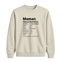 Sweatshirt Valeurs Nutritives