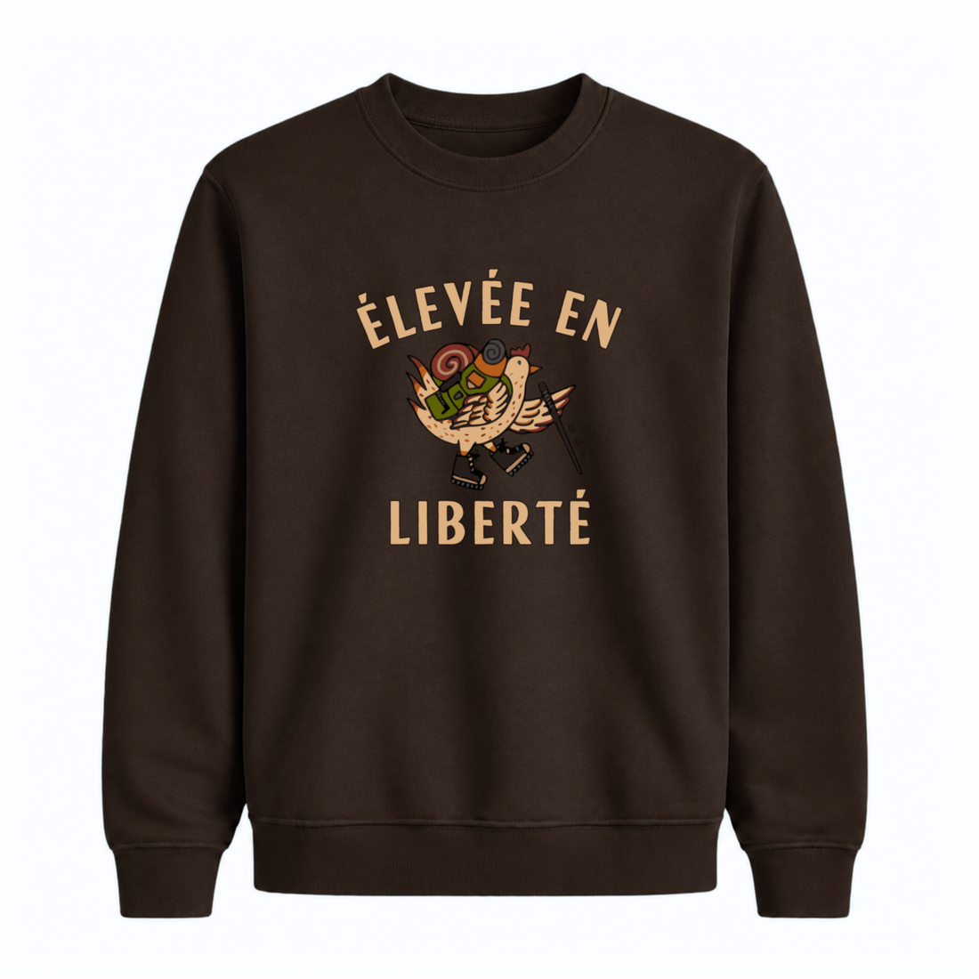 Sweatshirt Élevée En Liberté