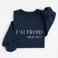 Sweatshirt J'ai Froid