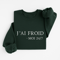 Sweatshirt J'ai Froid